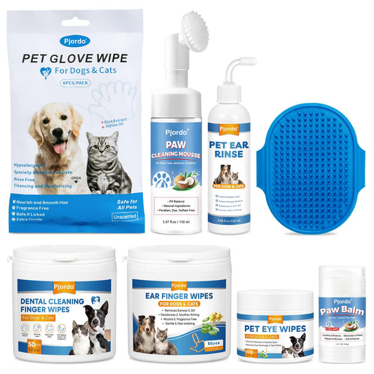 Complete Pet Cleaning & Care Kit