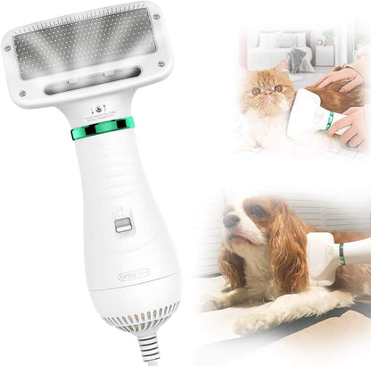 2-in-1 Pet Dryer Brush