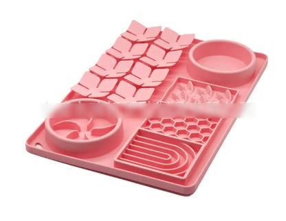 4-in-1 Slow Feeder Mat with Cup