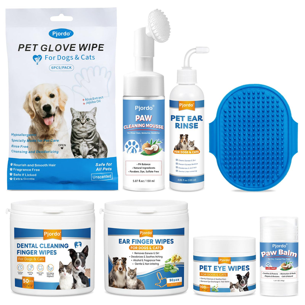 Complete Pet Cleaning & Care Kit