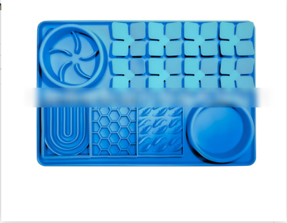 4-in-1 Slow Feeder Mat with Cup