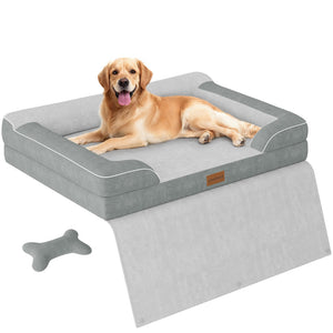 Extra Large Orthopedic Cooling Dog Bed