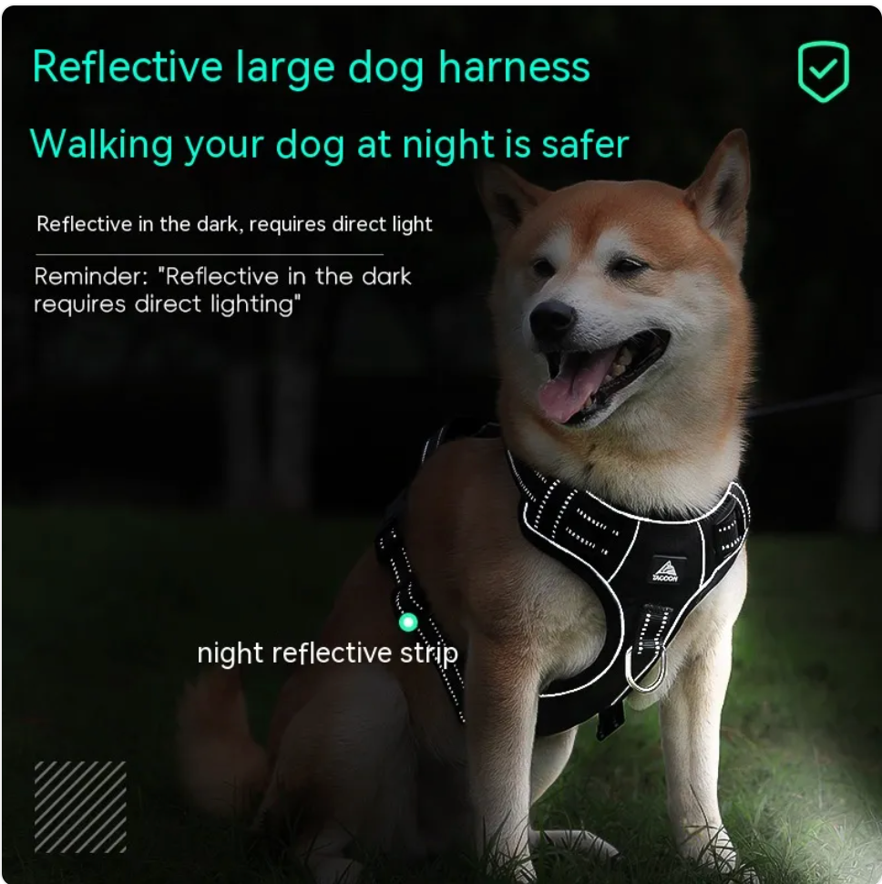 Reflective Dog Harness Vest
