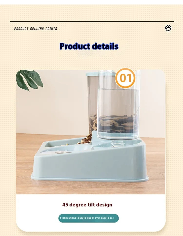 Automatic Pet Feeder & Water Dispenser